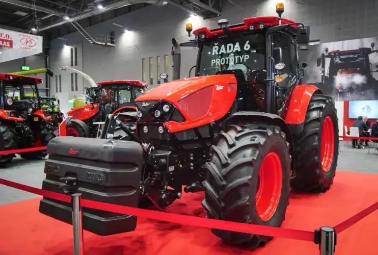 Zetor pristatė naujos 6 serijos traktorių