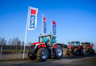 Naujausias iš Massey Ferguson traktorių – jau Lietuvoje