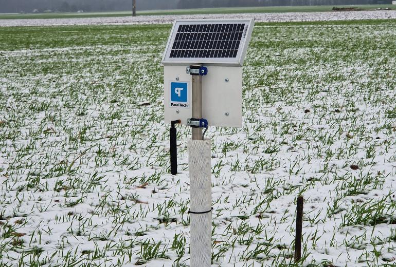 Galimybė nuotoliu stebėti kas vyksta žiemą šaknų lygyje