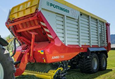 Trečioji Pöttinger Jumbo karta – iki 500 AG traktoriams