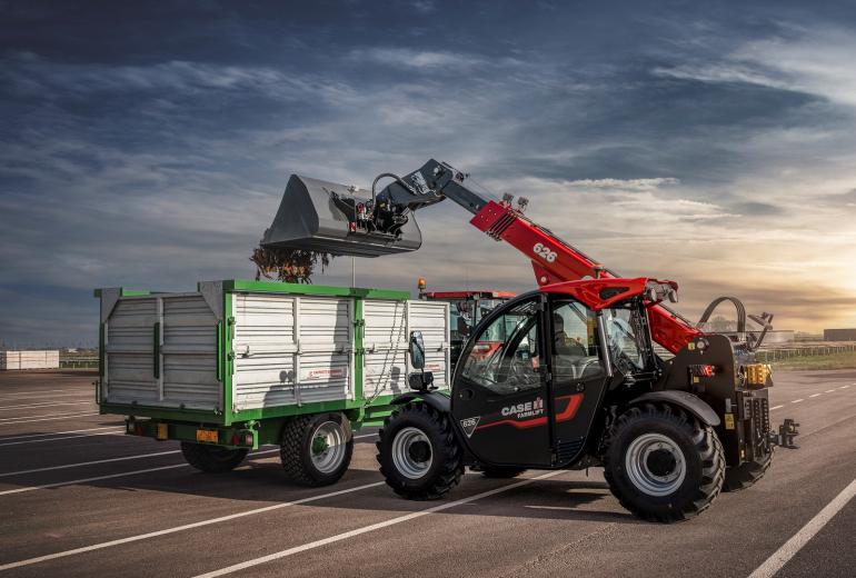 Naujasis Case IH Farmlift 626: didesnės itin kompaktiško teleskopinio krautuvo galimybės