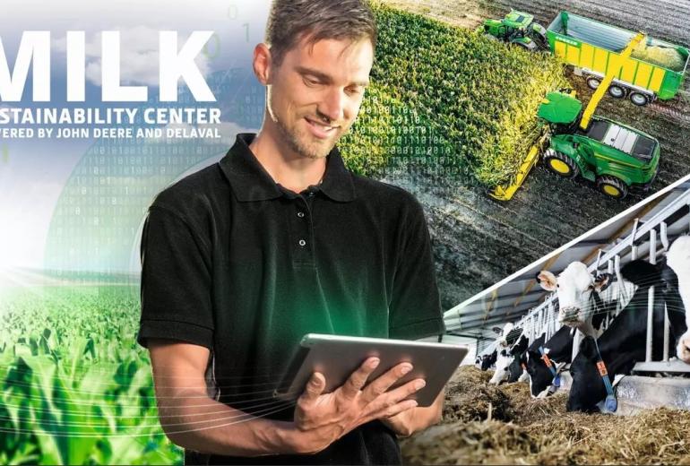 John Deere ir DeLaval įkūrė Pieno tvarumo centrą