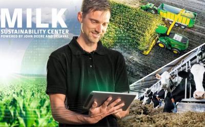 John Deere ir DeLaval įkūrė Pieno tvarumo centrą