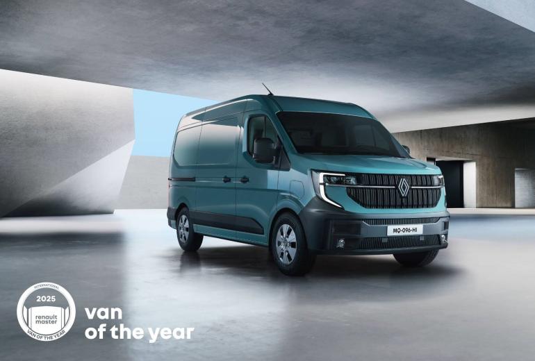 Renault Master laimėjo 2025 METŲ FURGONO titulą