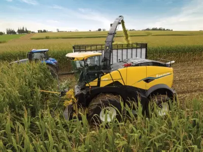 New Holland atnaujina savaeigius pašarų smulkintuvus